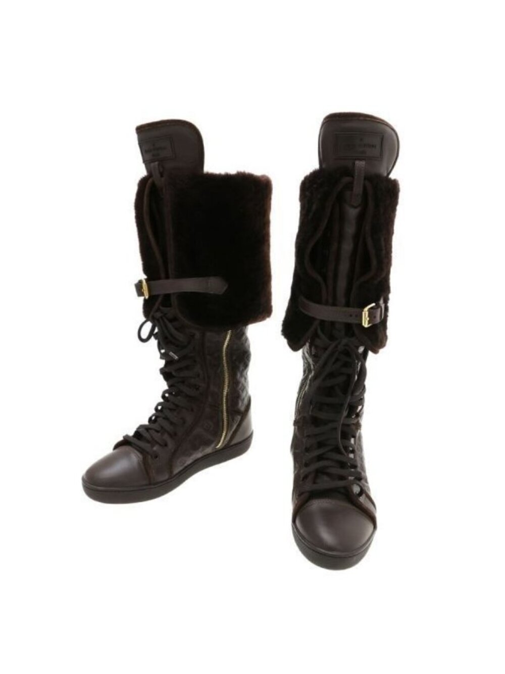 Louis Vuitton Shearling Boots